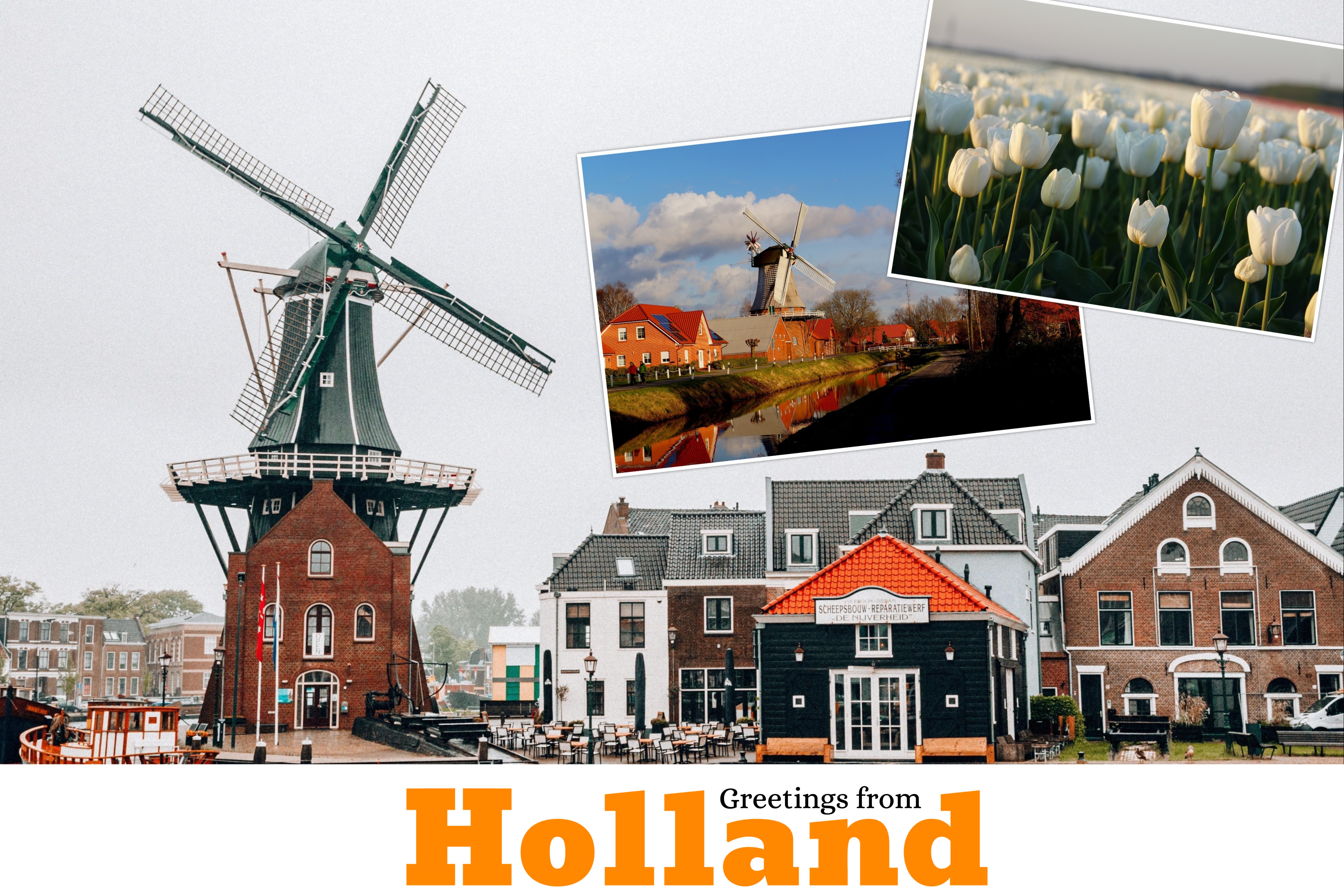 Holland Greeting Card