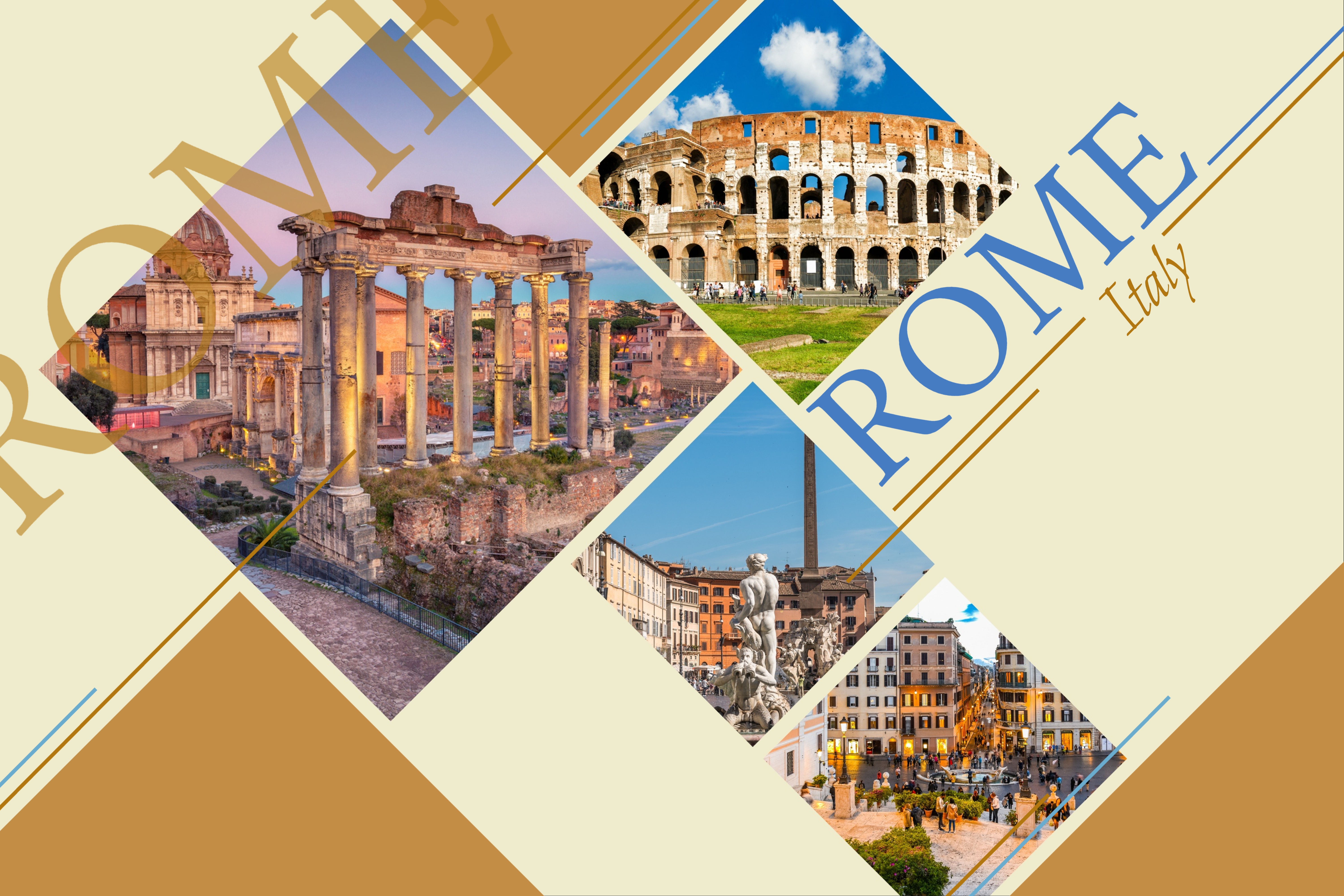 Rome Greeting Card