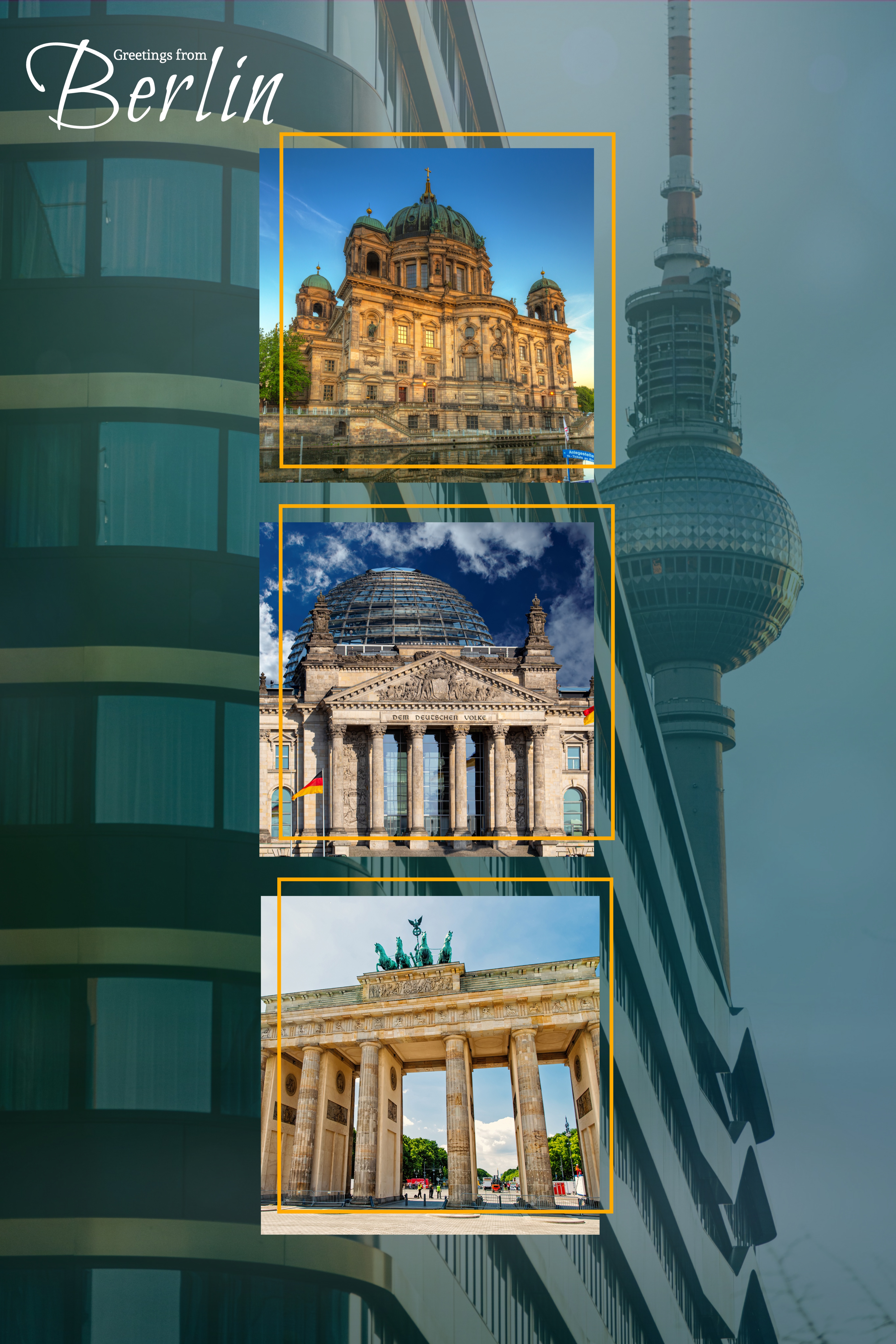 Berlin Greeting Card