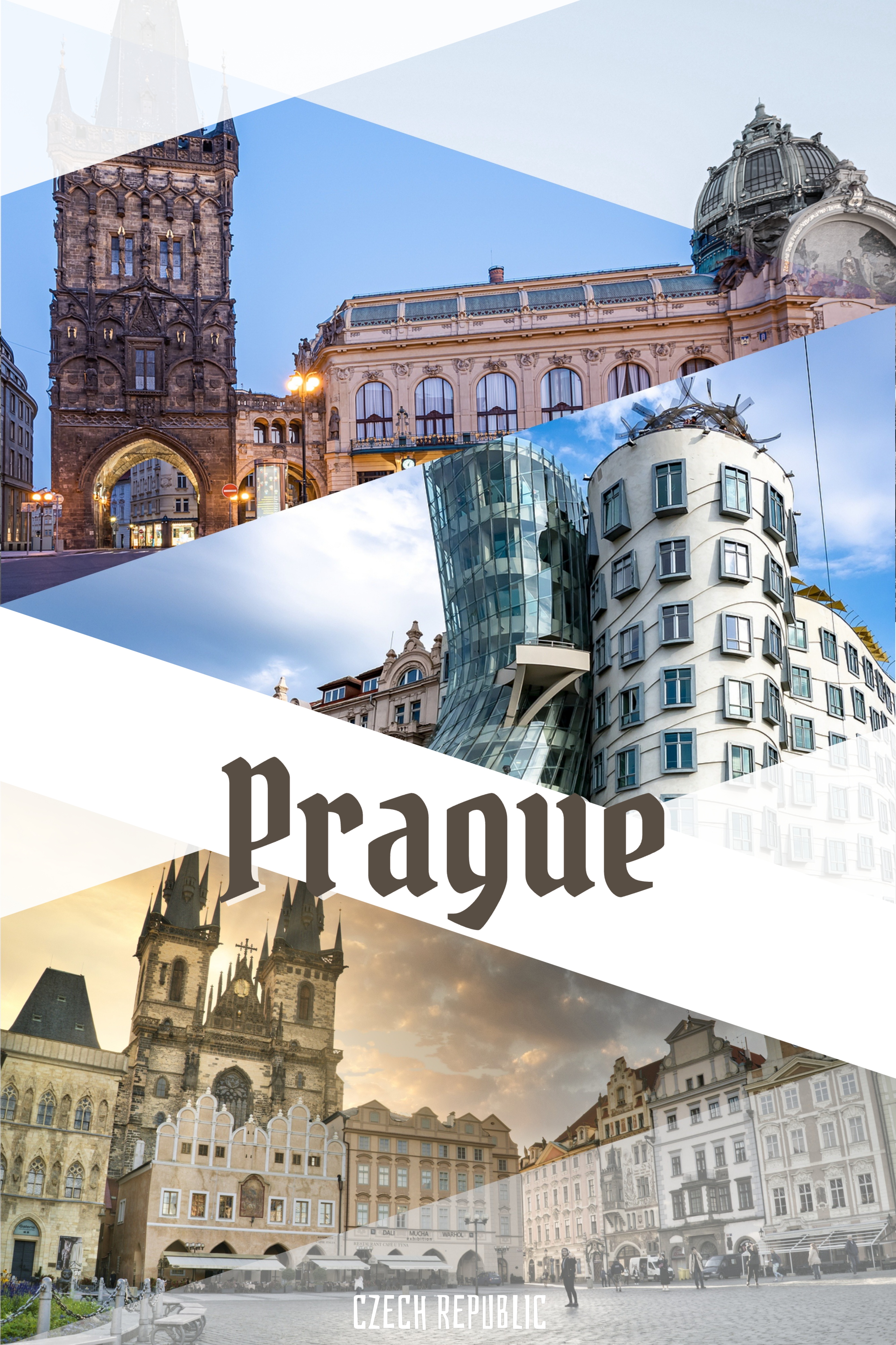 Prague Greeting Card