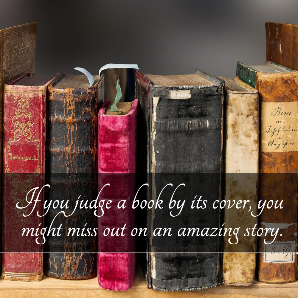 if_you_judge_a_book_by_its_cover Quote Card